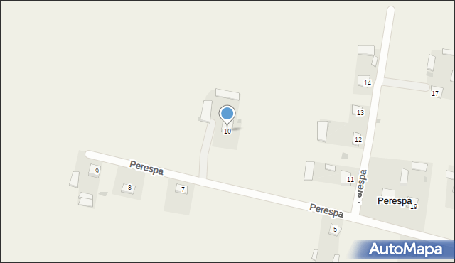 Perespa-Kolonia, Perespa-Kolonia, 10, mapa Perespa-Kolonia