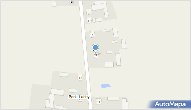 Perki-Lachy, Perki-Lachy, 14, mapa Perki-Lachy