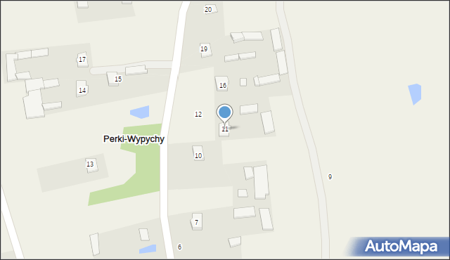 Perki-Wypychy, Perki-Wypychy, 11, mapa Perki-Wypychy