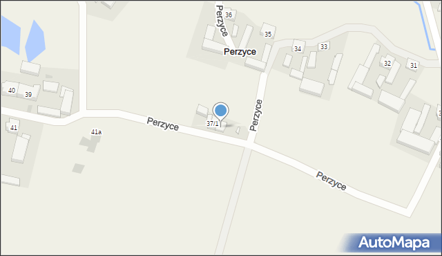 Perzyce, Perzyce, 37/2, mapa Perzyce