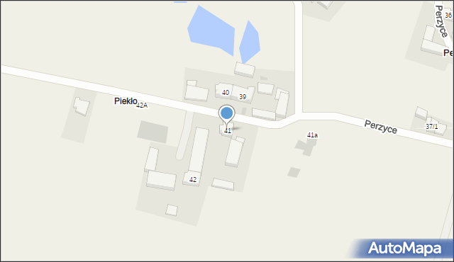 Perzyce, Perzyce, 41, mapa Perzyce