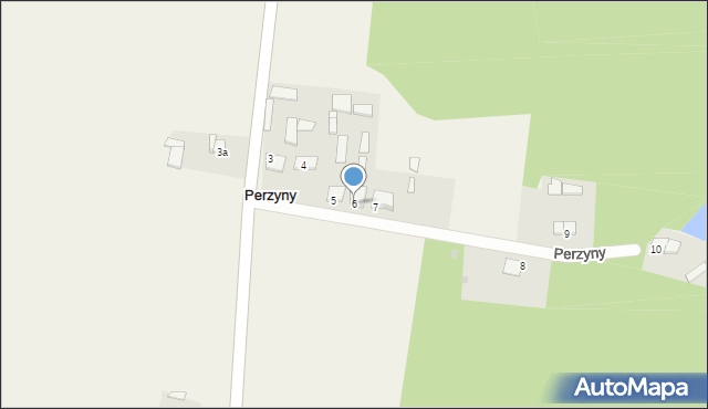 Perzyny, Perzyny, 6, mapa Perzyny