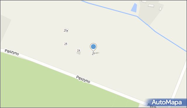 Pęszyno, Pęszyno, 27, mapa Pęszyno