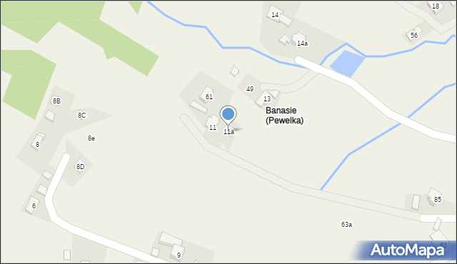 Pewelka, Pewelka, 11a, mapa Pewelka