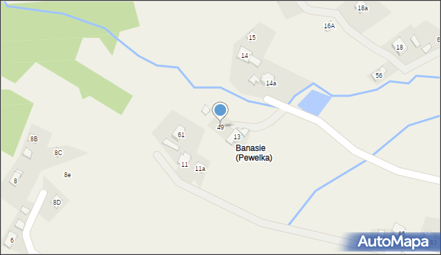 Pewelka, Pewelka, 49, mapa Pewelka