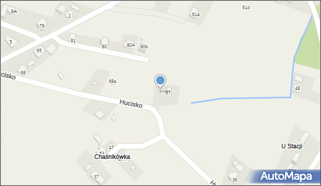 Pewelka, Pewelka, 67a, mapa Pewelka