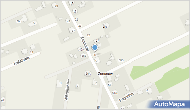 Sołtyków, Perłowa, 31, mapa Sołtyków