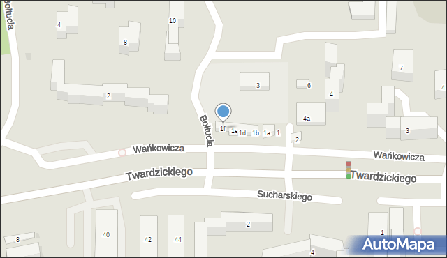 Bydgoszcz, Piwnika-Ponurego Jana, mjr., 1f, mapa Bydgoszczy