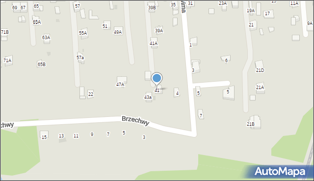 Chełmek, Piastowska, 41, mapa Chełmek