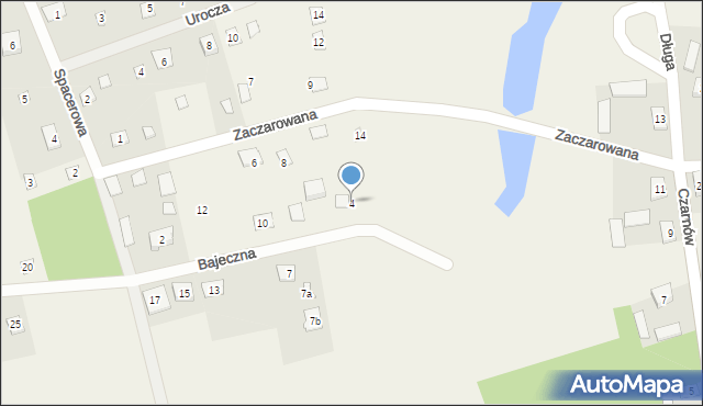 Czarnów, Piaskowa, 2h, mapa Czarnów