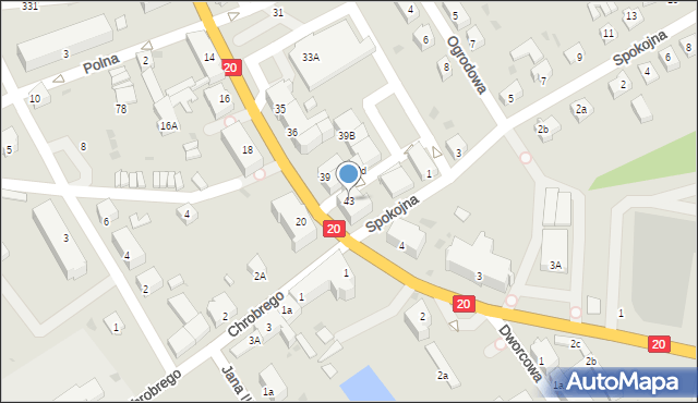Drawsko Pomorskie, Piłsudskiego Józefa, marsz., 43, mapa Drawsko Pomorskie