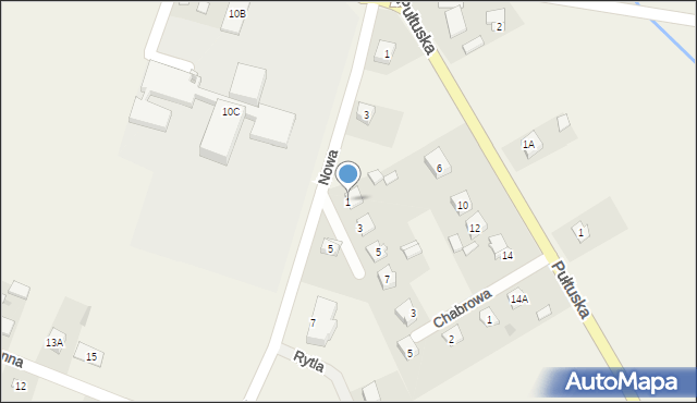 Gołymin-Ośrodek, Pilitowskiego St., ks., 1, mapa Gołymin-Ośrodek