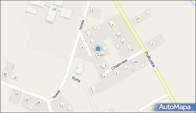 Gołymin-Ośrodek, Pilitowskiego St., ks., 7, mapa Gołymin-Ośrodek