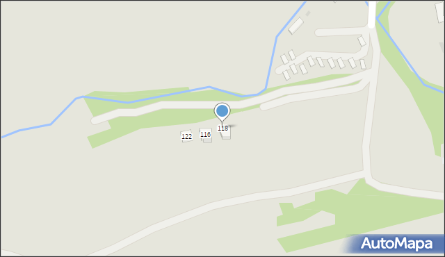 Jordanów, Piłsudskiego Józefa, marsz., 118, mapa Jordanów