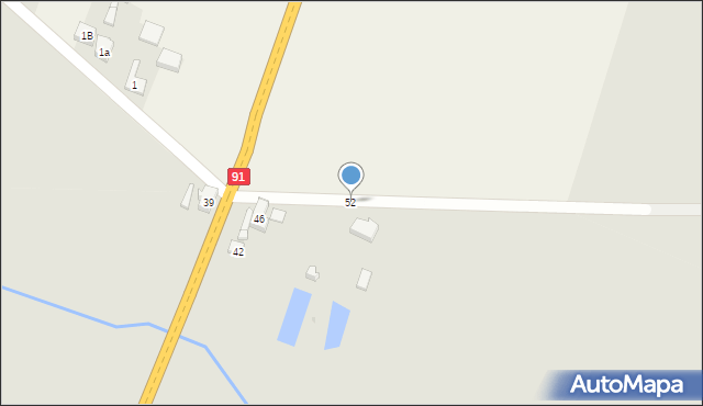 Kamieńsk, Piotrkowska, 52, mapa Kamieńsk