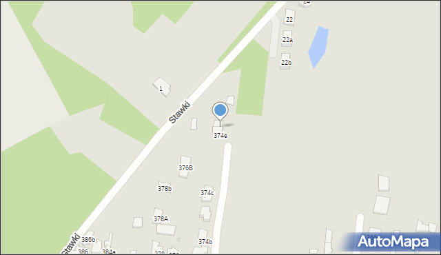 Kielce, Piekoszowska, 374f, mapa Kielc