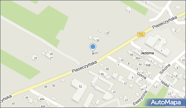 Konstancin-Jeziorna, Piaseczyńska, 35, mapa Konstancin-Jeziorna