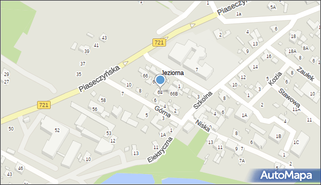 Konstancin-Jeziorna, Piaseczyńska, 64, mapa Konstancin-Jeziorna