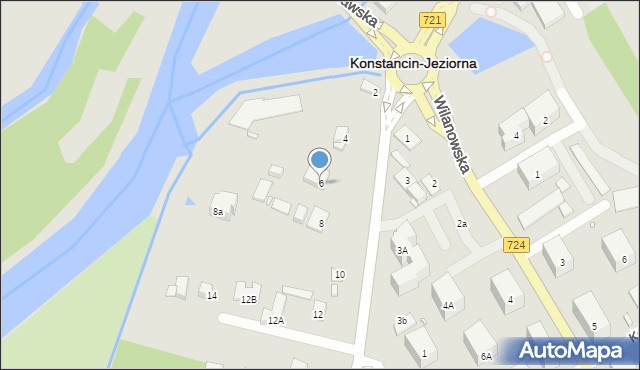 Konstancin-Jeziorna, Piłsudskiego Józefa, marsz., 6, mapa Konstancin-Jeziorna