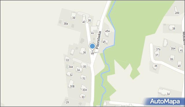 Kościelisko, Pitoniówka, 44, mapa Kościelisko