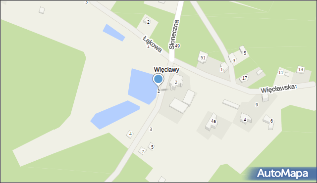 Krzeczów, Piaskowa, 2, mapa Krzeczów