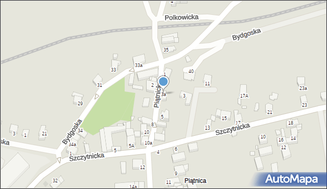 Legnica, Piątnicka, 3a, mapa Legnicy