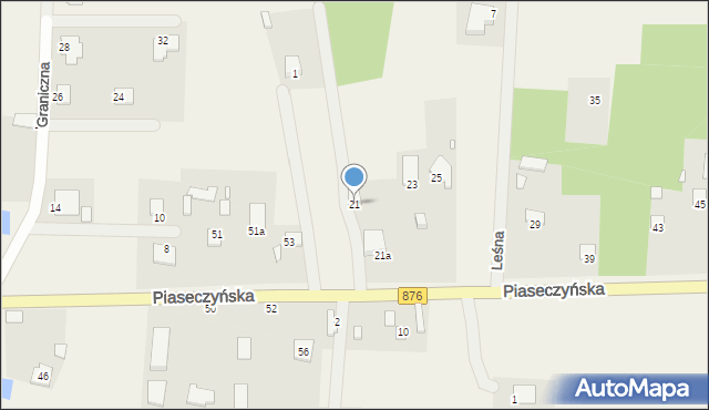 Marylka, Piaseczyńska, 21, mapa Marylka