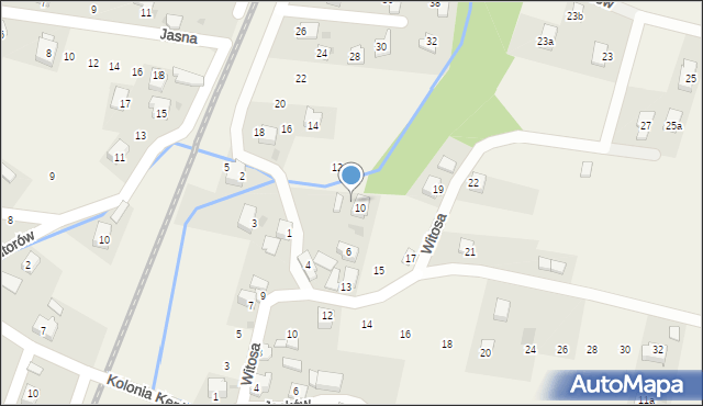 Milówka, Piłsudskiego Józefa, marsz., 8, mapa Milówka