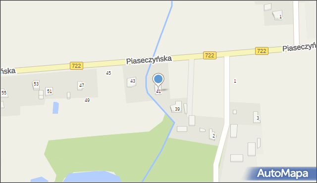 Mirowice, Piaseczyńska, 41, mapa Mirowice