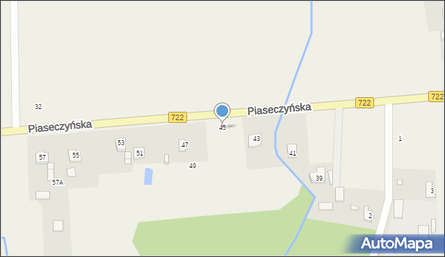 Mirowice, Piaseczyńska, 45, mapa Mirowice