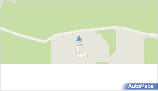 Myszków, Piękna, 168, mapa Myszków