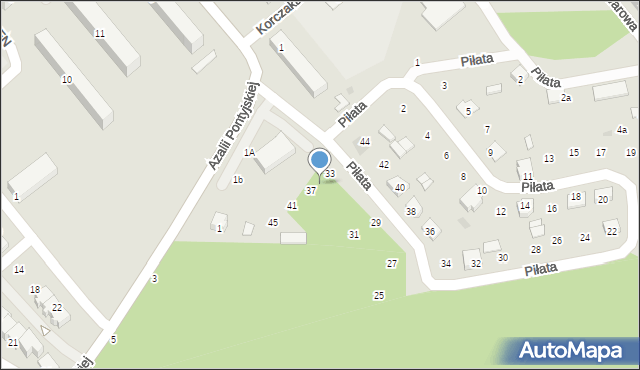 Nowa Sarzyna, Piłata Władysława, 35, mapa Nowa Sarzyna