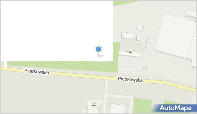 Opoczno, Piotrkowska, 246, mapa Opoczno