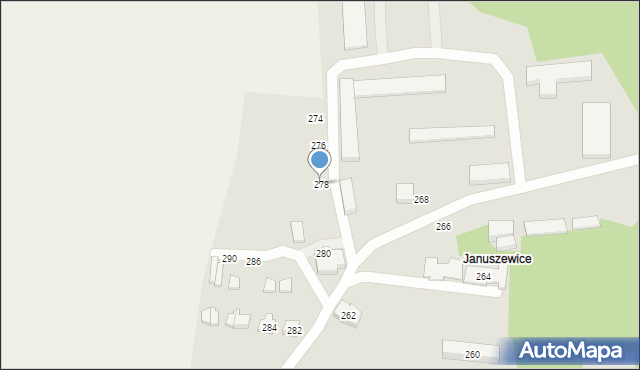 Opoczno, Piotrkowska, 278, mapa Opoczno