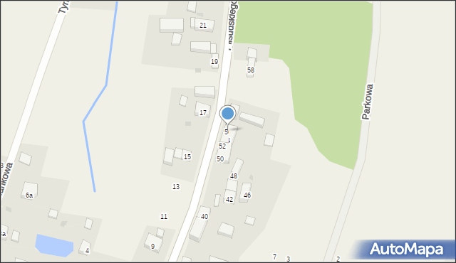 Osolin, Piłsudskiego Józefa, marsz., 56, mapa Osolin