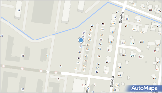 Ożarów Mazowiecki, Piłsudskiego Józefa, marsz., 4j, mapa Ożarów Mazowiecki