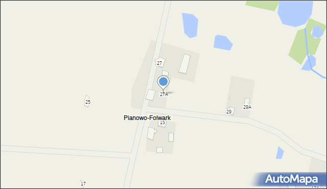 Pianowo-Daczki, Pianowo-Daczki, 27A, mapa Pianowo-Daczki