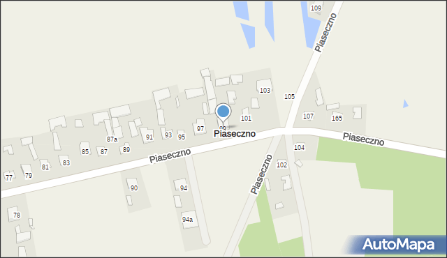 Piaseczno, Piaseczno, 99, mapa Piaseczno