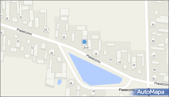 Piaseczno, Piaseczno, 37, mapa Piaseczno