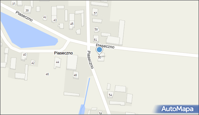 Piaseczno, Piaseczno, 50, mapa Piaseczno