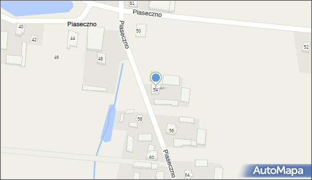 Piaseczno, Piaseczno, 54, mapa Piaseczno