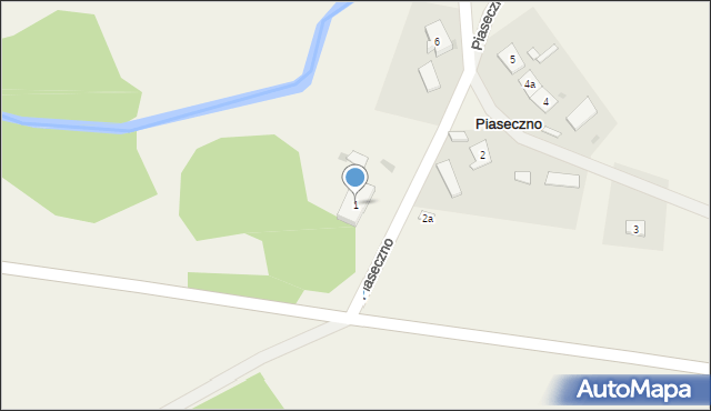 Piaseczno, Piaseczno, 1, mapa Piaseczno