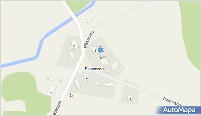 Piaseczno, Piaseczno, 4a, mapa Piaseczno