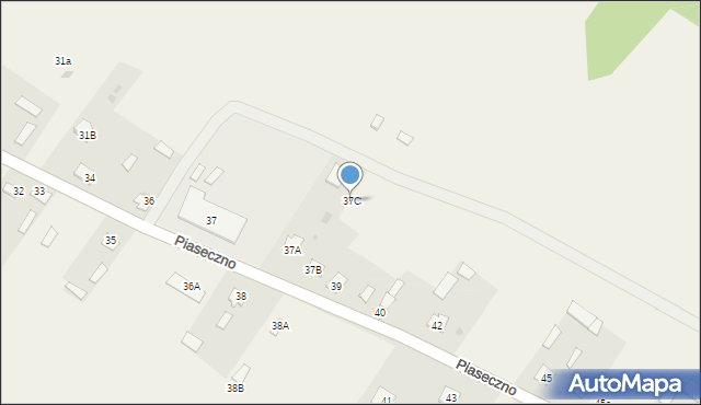 Piaseczno, Piaseczno, 37C, mapa Piaseczno