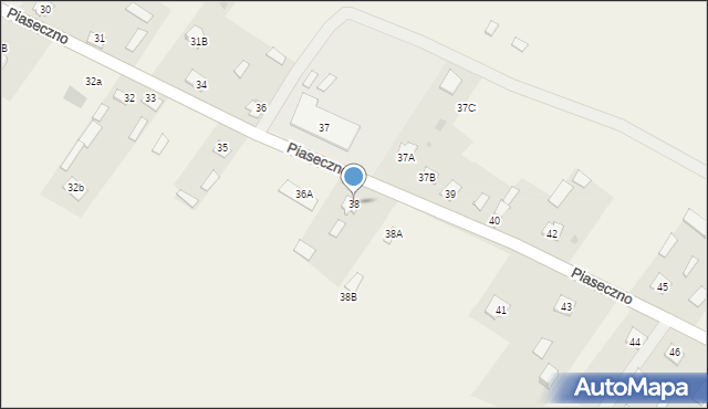 Piaseczno, Piaseczno, 38, mapa Piaseczno