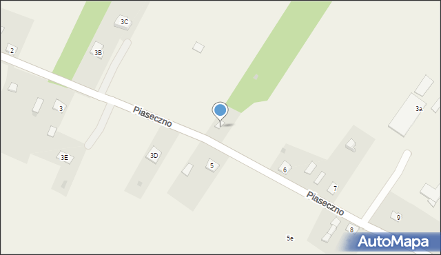 Piaseczno, Piaseczno, 3a, mapa Piaseczno
