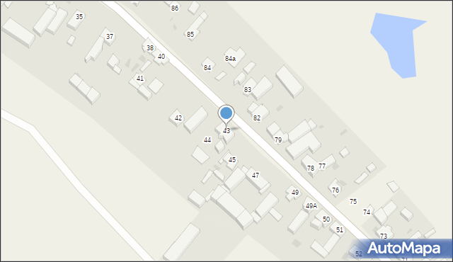 Piaseczno, Piaseczno, 43, mapa Piaseczno