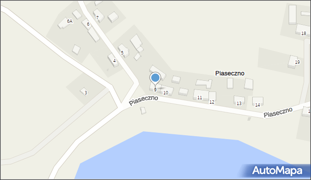 Piaseczno, Piaseczno, 9, mapa Piaseczno