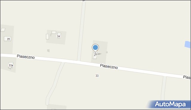 Piaseczno, Piaseckie Pole, 27, mapa Piaseczno