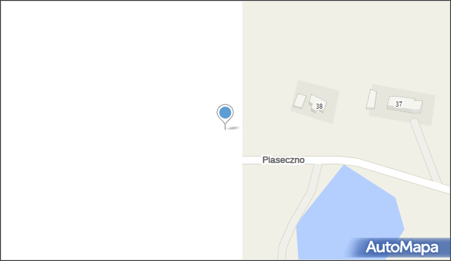 Piaseczno, Piaseckie Pole, 38a, mapa Piaseczno